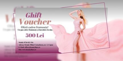 voucher 500 lei beauty lines