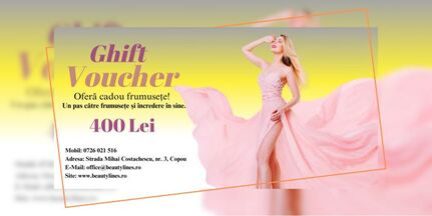 voucher 400 lei beauty lines